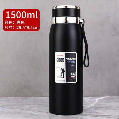 Stainless Steel Insulated Tea Cup 1000ml for Outdoors