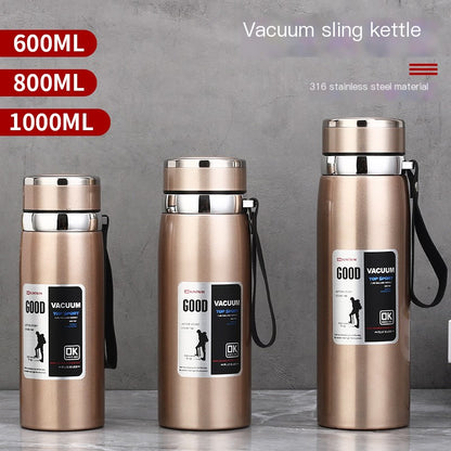 Stainless Steel Insulated Tea Cup 1000ml for Outdoors