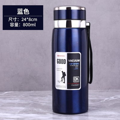 Stainless Steel Insulated Tea Cup 1000ml for Outdoors