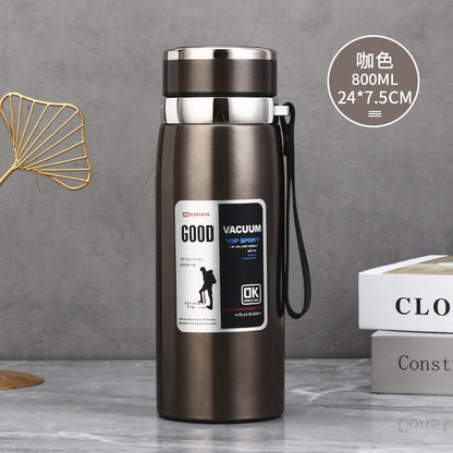 Stainless Steel Insulated Tea Cup 1000ml for Outdoors
