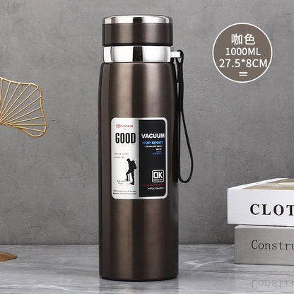 Stainless Steel Insulated Tea Cup 1000ml for Outdoors