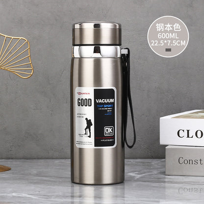 Stainless Steel Insulated Tea Cup 1000ml for Outdoors