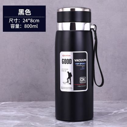 Stainless Steel Insulated Tea Cup 1000ml for Outdoors